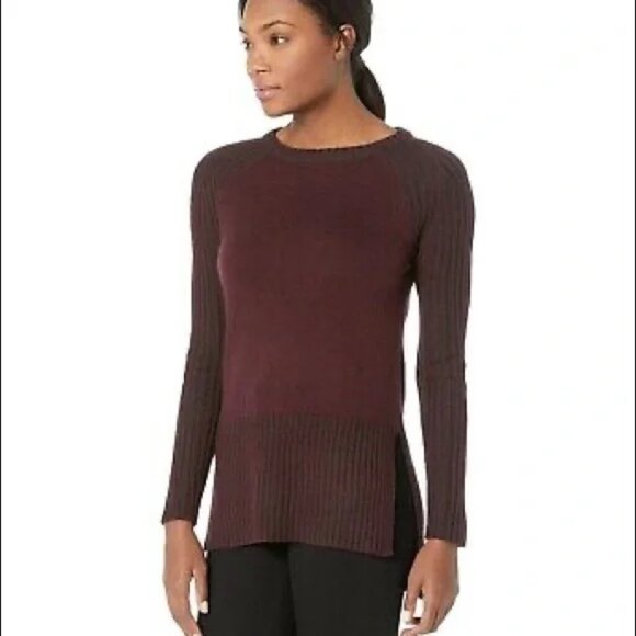 Smartwool Ripple Creek Tunic Sweater Fig Heather Size Medium - Picture 1 of 6